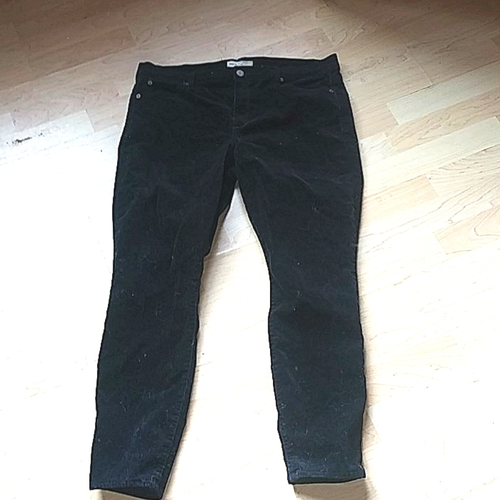 GAP black corduroy pants